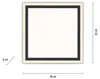 Plafoniera LED, pannello, telecomando dimmerabile, H 6,2 cm Anteprima dell’immagine prodotto 25