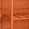 Garten-Geräteschuppen 128x42x91 cm Holz Produktbild-Vorschau 9