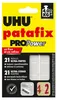 UHU Klebepads patafix ablösbar 21 Stück weiß Produktbild-Vorschau 2