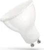 A white LED light bulb with a GU10 base is shown against a white background. Produktbild-Vorschau