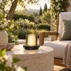 Luxus Europe - Tischlampe Solar Coco - 2er-Set Taupe - Produktbild-Vorschau 5