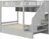 Letto a castello Merax 140x200 cm con letto inferiore Anteprima dell’immagine prodotto 7