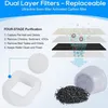 16er-Pack Schaumstoff-Vorfilter und Kohlefilter, kompatibel Produktbild-Vorschau 4