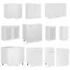 mobile da cucina vidaXL 11 pezzi Lyon in legno bianco Anteprima dell’immagine prodotto 4