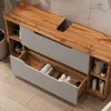 Waschbeckenunterschrank Vicco Lotta Grau 119.2 x 62.5 cm Produktbild-Vorschau 5