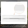 MODFU TV-Schrank Hochglanz Lowboard mit LED-Beleuchtung für Produktbild-Vorschau 9