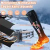 Beheizbare Socken 2x 7500mAh Akku, Elektrische Fußwärmer Produktbild-Vorschau 5