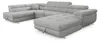 Sofiland Cordo Canapé XXL Panoramique Convertible Chaise Voir les images du produit 5
