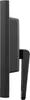 Side view of a black monitor stand. Voir les images du produit