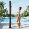Prysznic solarny COSTWAY 35 l z ręczną słuchawką, osłoną, Podgląd zdjęcia produktu 2