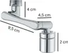 Perlator, aerator, przedłużka do kranu, obrotowy perlator Podgląd zdjęcia produktu 2