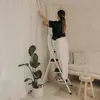 Kuchynský rebrík čierny Home Loft Ľahký skladací rebrík 3 Náhľad obrázku produktu 9