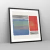 Gerahmtes Poster - Schwarzer Rahmen - Stück Geometrisch Produktbild-Vorschau 8
