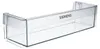A clear plastic shelf with the Siemens logo on it, likely for a refrigerator. Anteprima dell’immagine prodotto