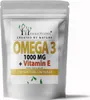 Omega 3 Fischöl 1000 mg - 100 Kapseln - Mit Vitamin E - EPA Produktbild-Vorschau 2