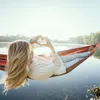 Relaxdays Hängematte, XXL, Hängeliege 2 Personen, bis 300 Produktbild-Vorschau 6