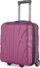A magenta suitcase with a retractable handle and wheels, shown against a white background. Anteprima dell’immagine prodotto