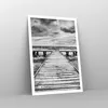 Poster - Poster ohne Rahmen - Brücke Meer Welle - 70x100 cm Produktbild-Vorschau 7