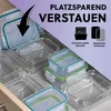 GOURMETmaxx Glas-Frischhaltedosen Klick-it 12er Set für Produktbild-Vorschau 9