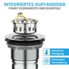 Bächlein Ablaufgarnitur Pop Up für die Spüle 70mm Pop Up Produktbild-Vorschau 5
