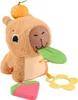Fisher-Price Kuschel-Capybara, Kuscheltier, (mit Beißring Produktbild-Vorschau 2