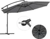 Parasol Izrielar 3,5 m gris – Parasol de jardin moderne Voir les images du produit 13