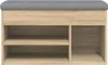 vidaXL Lavice na boty Sonoma dub 82x32x45,5 cm Materiál na Náhled obrázku produktu 5