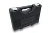 A black tool case with a handle and latches, set against a white background. Produktbild-Vorschau