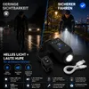 Lampe de vélo 2 en 1 IPX5 avec klaxon de 110 dB, batterie Voir les images du produit 3