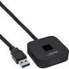 InLine® USB Fingerabdruckscanner mit Hub, Windows Hello, Produktbild-Vorschau 1