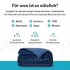 Coperta pesata 5 kg - Riduzione dello stress attraverso la Anteprima dell’immagine prodotto 2