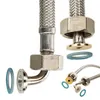 tecuro Edelstahl-Zulaufschlauch 1,50 m x 3/4 Zoll DN 13 - Produktbild-Vorschau 1
