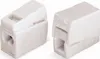 Two white electrical connectors are shown against a white background. Anteprima dell’immagine prodotto