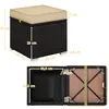Yaheetech 2er Set Rattan Hocker Gartenhocker mit Produktbild-Vorschau 3
