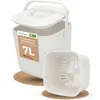 YourCasa® Komposteimer - 7L - für alltäglichen Biomüll in Produktbild-Vorschau 1