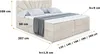 ALTDECOR Boxspringbett mit H4 Matratze und Topper - 140 x Produktbild-Vorschau 6