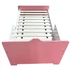 Kinderbett Weiß-Rosa mit Schwan-Motiv, beidseitigem Produktbild-Vorschau 7