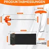 Schraubheringe Set 12 Stück, 20 cm, mit Steckschlüssel & Produktbild-Vorschau 7