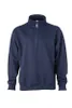 James & Nicholson Sweatshirt Workwear Half Zip navy-blau Produktbild-Vorschau 17