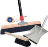 Novaliv Saalbesen 50 cm mit Stiel Borsten Kunstborsten Produktbild-Vorschau 1
