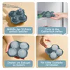 Blumtal Eiswürfelformen Silikon 3er Set - 6er Eiswürfelform Produktbild-Vorschau 5
