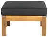 home24 Loungehocker - Webstoff / Akazie Massiv Produktbild-Vorschau 5