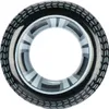 com-four® 2x Aufblasbarer Schwimmreifen im Reifen Design - Produktbild-Vorschau 5