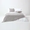 HOMESCAPES Tagesdecke mit Chevron-Muster, 100% Baumwolle, Produktbild-Vorschau 3