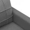 ZMH Canapé 2 places gris foncé 120 cm Tissu Voir les images du produit 4
