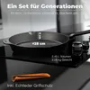 TECOR Gusseisenpfanne Induktion 28 cm ungeschliffen, Produktbild-Vorschau 6