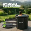 VirtuFit IJsbad XXL 375 l Antracytowy Podgląd zdjęcia produktu 6