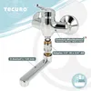 tecuro Wand - Spültischarmatur, glanzverchromt, Produktbild-Vorschau 3