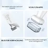 Two panels showing product packaging and a protective cap. Produktbild-Vorschau