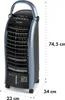 Klarstein Portable Air Cooler mit 444 m3/h Luftstrom, 55W Produktbild-Vorschau 7